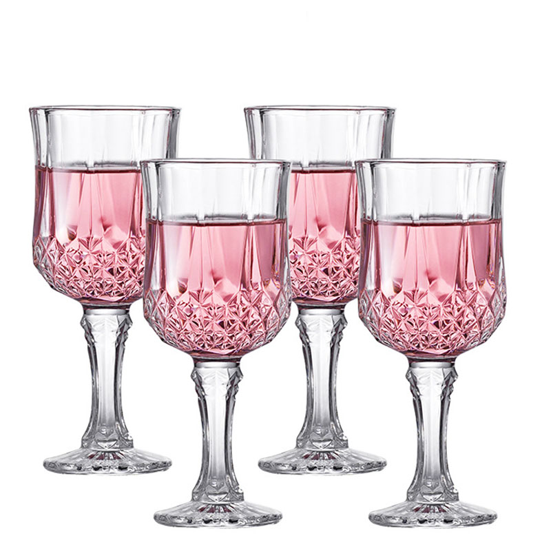 Wine Glass Set Crystal - Copos de champanhe transparentes para bar