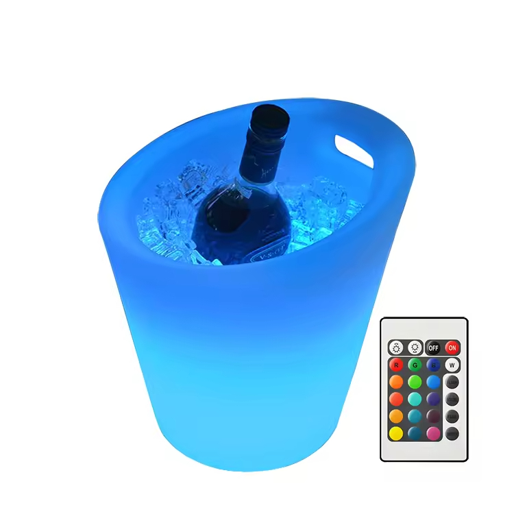 Beer Wine Up - Balde de Gelo Iluminado por LED