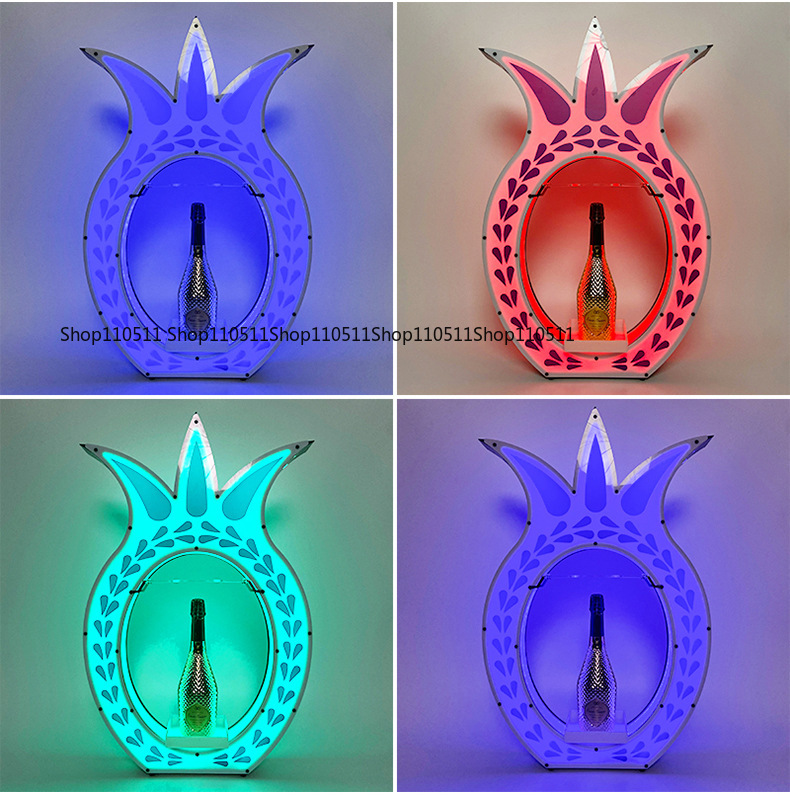 Wine Xo - Barware led brilho acrílico garrafa de