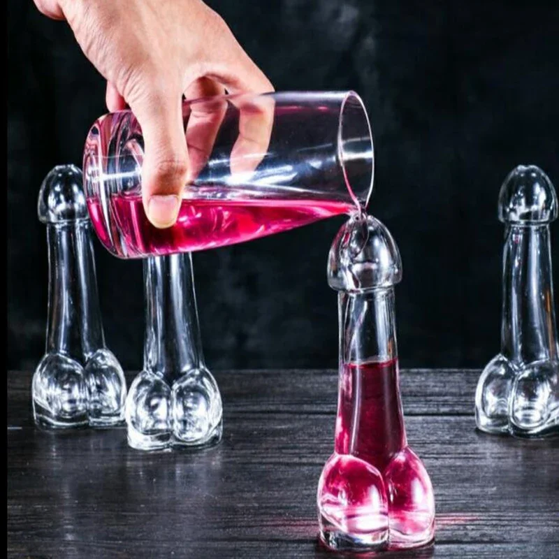 Wine Beer Juice - Copo de vidro de vinho criativo