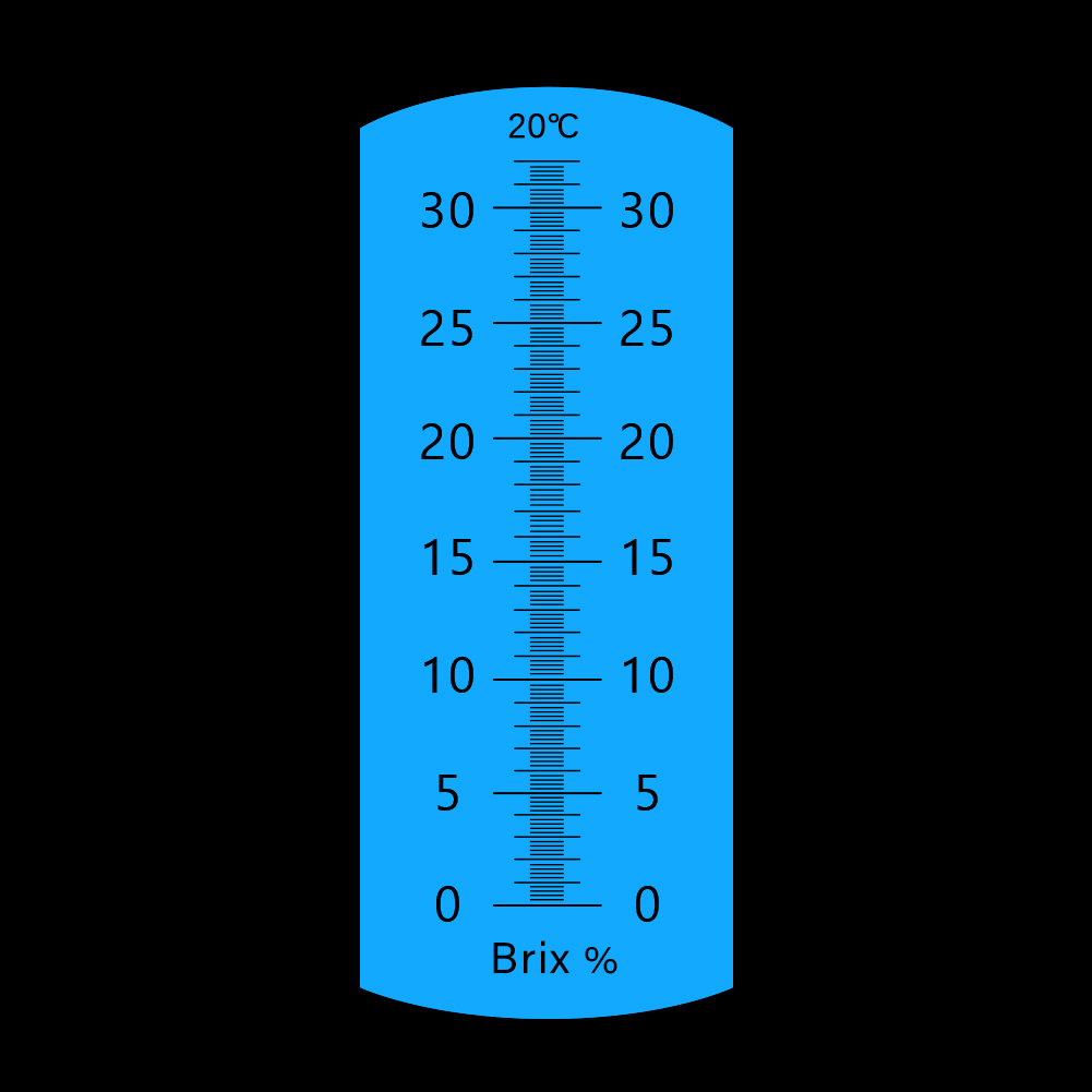 YG-32 refratômetro brix 0-32%  - Wine Beer Juice avaliação e preço