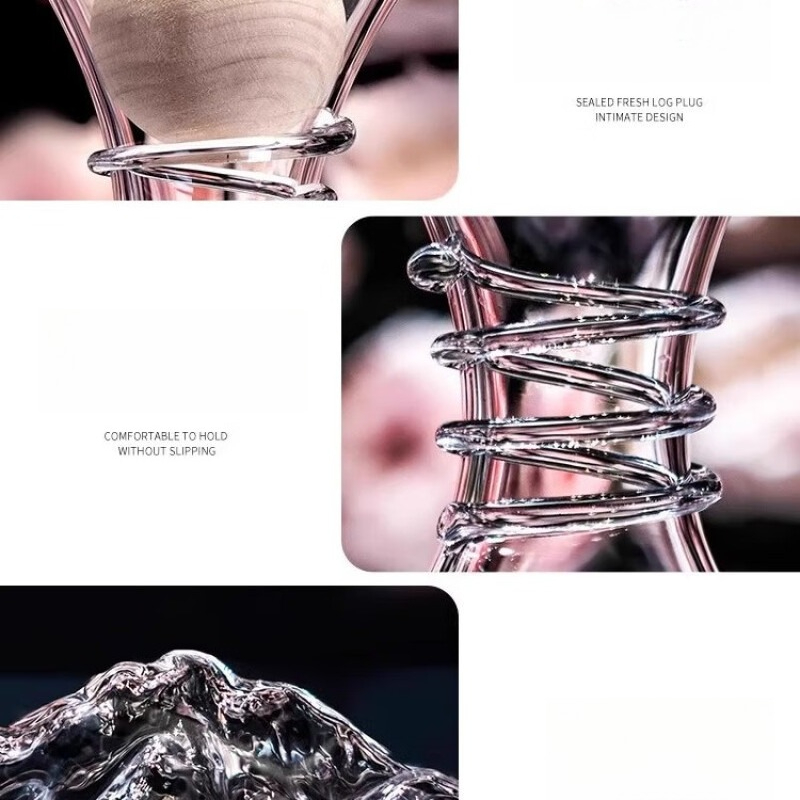 Decantador de Vinho em Formato - Wine Glass Set Crystal avaliação e preço