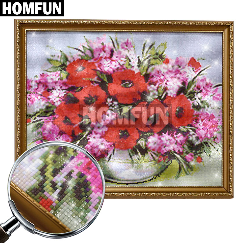 Homfun pintura diamante ponto  - Beer Wine Up avaliação e preço