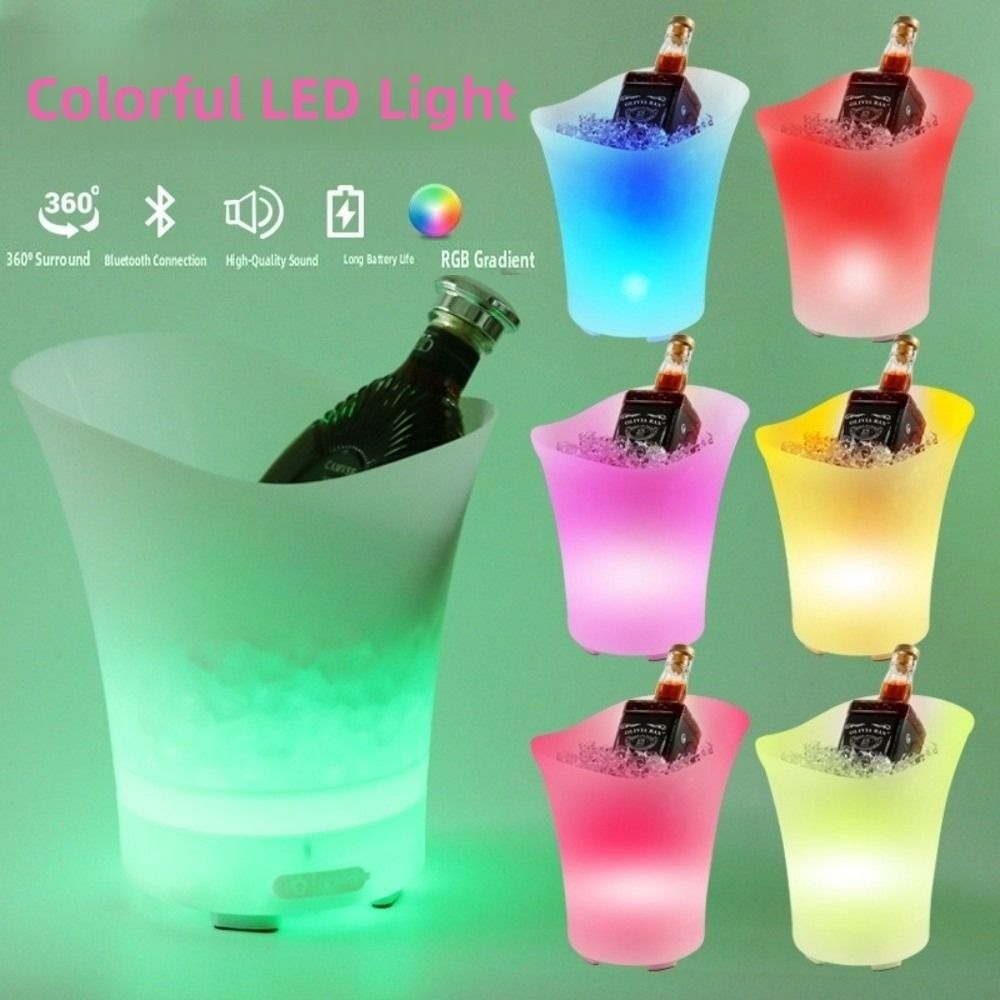 Balde de Gelo LED 5L 7L com Ca - Beer Wine Up avaliação e preço