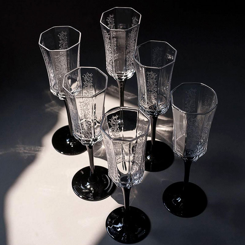Conjunto de vidro champanhe vi - Wine Glass Set Crystal avaliação e preço