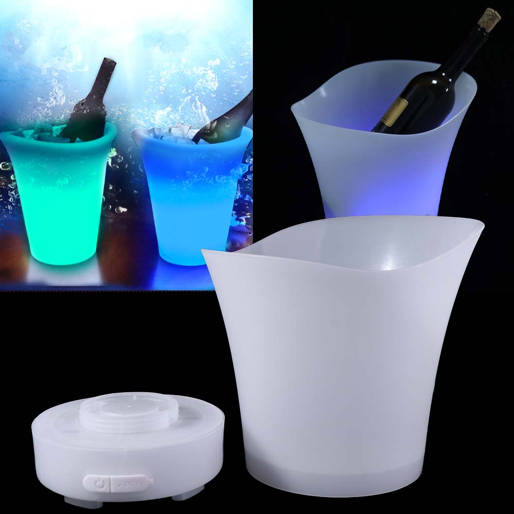 Balde de Gelo LED 5L 7L Colori - Beer Wine Up avaliação e preço
