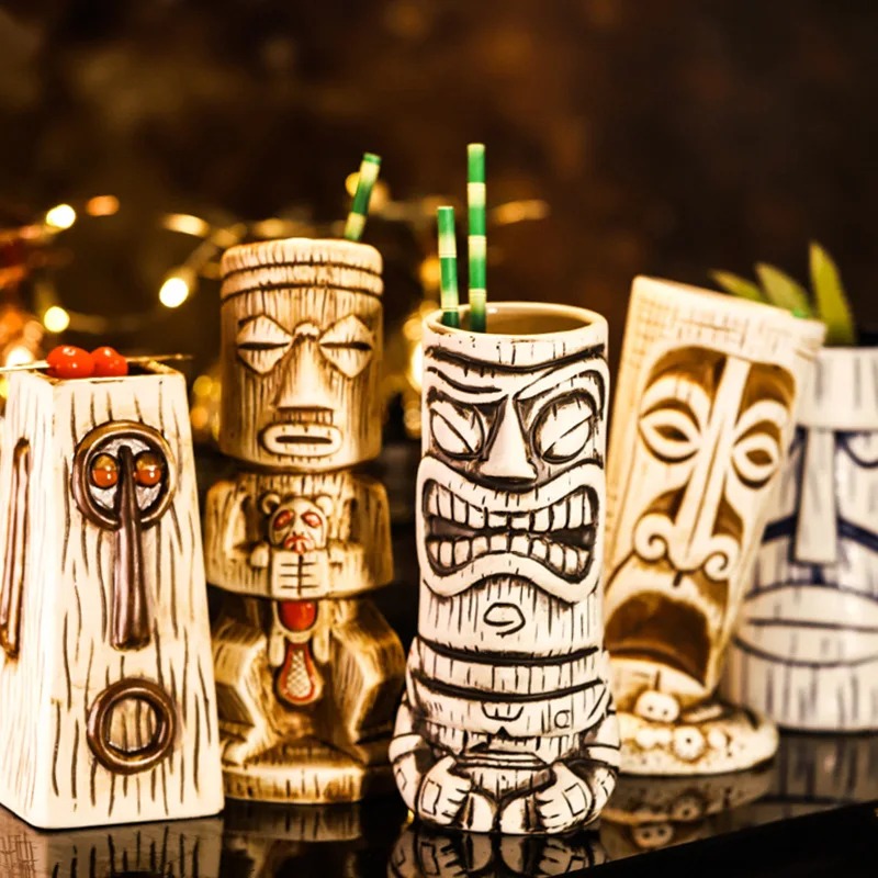 Caneca de cerâmica criativa xa - Wine Beer Juice avaliação e preço