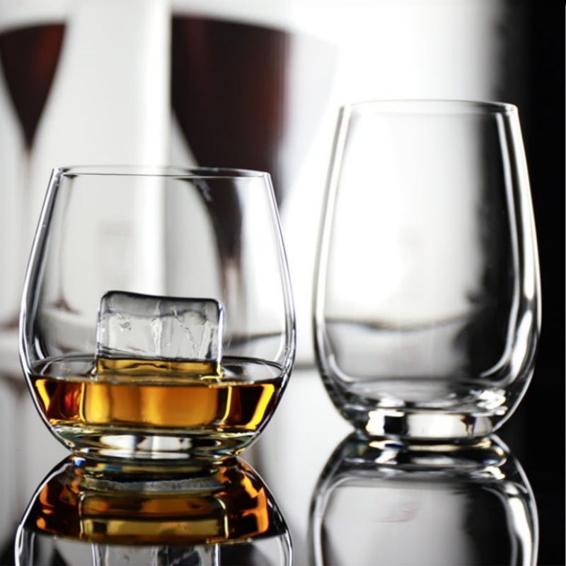 2 pçs vidro de uísque claro ba - Wine Beer Juice avaliação e preço