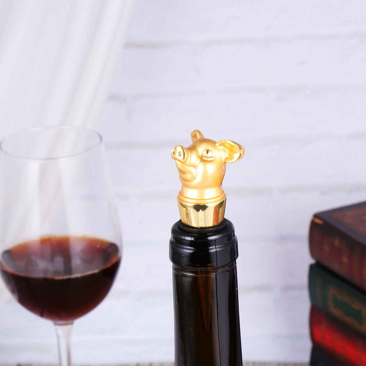 1 Peça Rolha Criativa de Liga  - Wine Beer Restaurant avaliação e preço