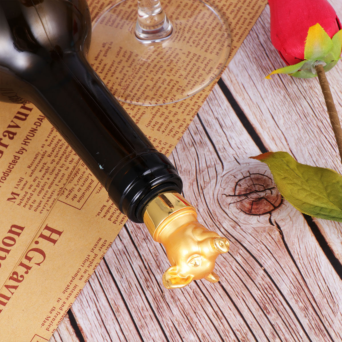 1 Peça Rolha Criativa de Liga  - Wine Beer Restaurant avaliação e preço