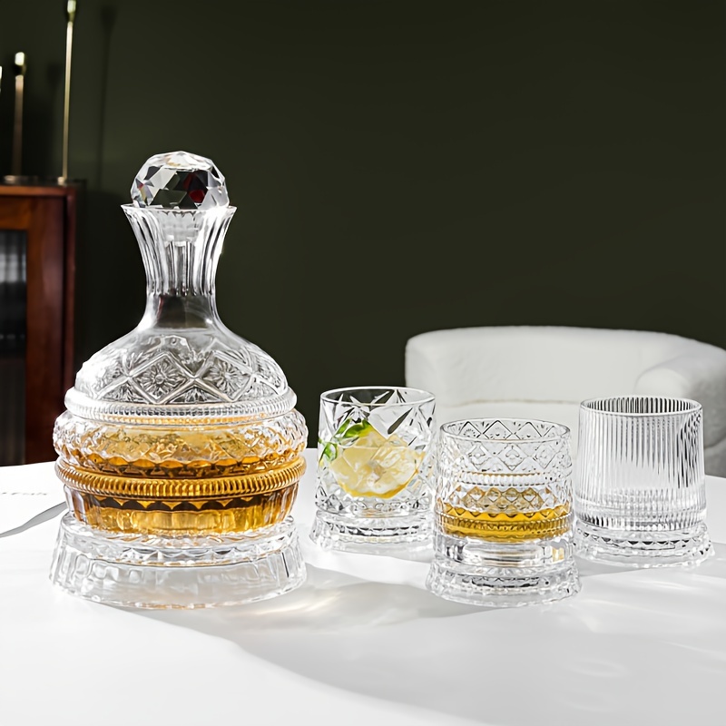 Decantador de vinho de cristal - Wine Glass Set Crystal avaliação e preço
