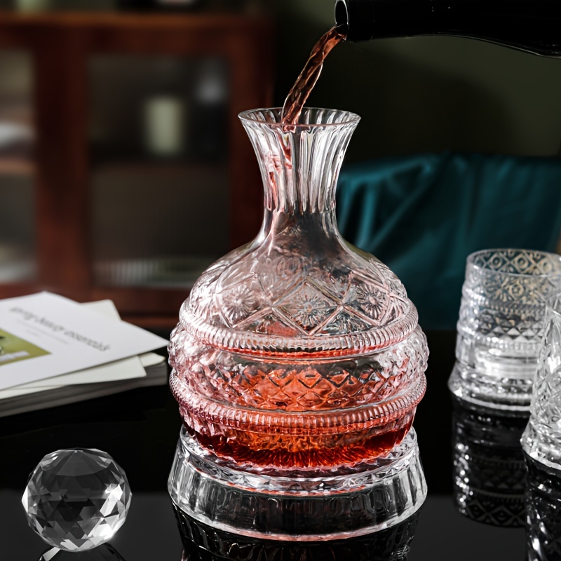 Decantador de vinho de cristal - Wine Glass Set Crystal avaliação e preço