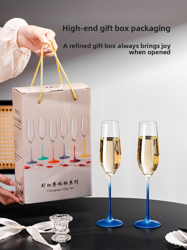 Novo Conjunto de Taças de Cham - Wine Glass Set Crystal avaliação e preço