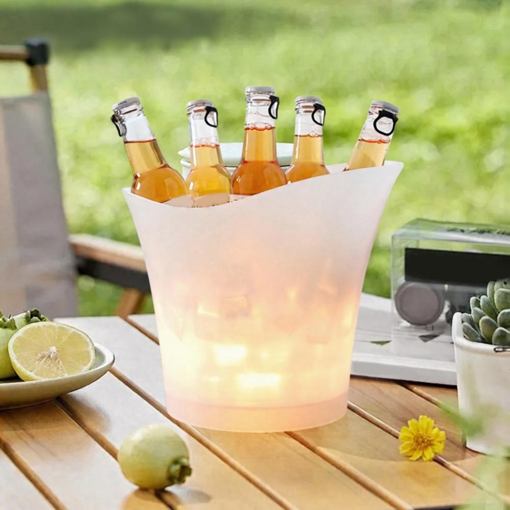 Novo Balde de Gelo LED à Prova - Beer Wine Up avaliação e preço