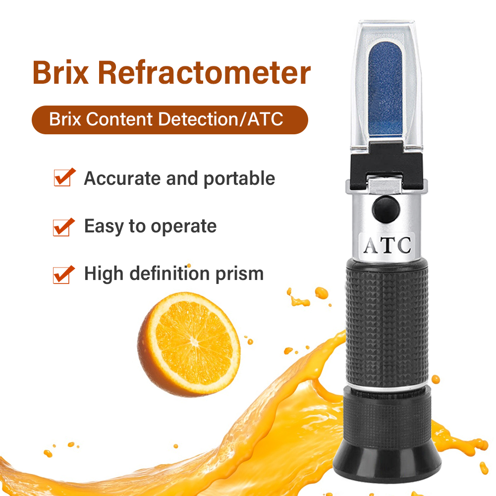 Yieryi refratômetro brix 0-20% - Wine Beer Juice avaliação e preço